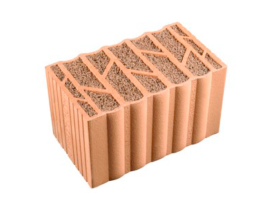 La Capo de Gasser Ceramic est une brique avec une surface d'appui rectifiée et une faible densité brute pour les murs extérieurs isolants. Elle est disponible en version garnie de laine minérale ou à la laine de mouton. Le matériau de garnissage et le matériau porteur se complètent et assurent un échange naturel de l’humidité, ce qui améliore le climat intérieur ainsi que la durabilité générale des maisons individuelles et des immeubles locatifs.