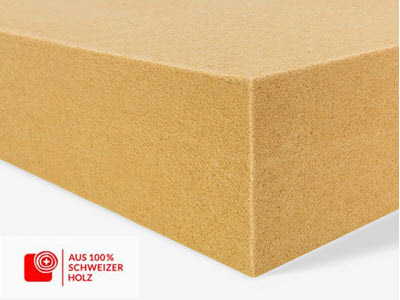 Gutex Thermoflex est "très bon" (Ökotest 05/2017): le matelas isolant flexible en fibres de bois convainc par sa structure fibreuse unique qui assure une stabilité et une force de serrage exceptionnelles. Il se place facilement dans le compartiment où il isole bien et plus longtemps que la moyenne.