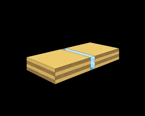 TS3 est la solution pour les constructions en bois de grande envergure et les distances entre les poteaux pouvant atteindre huit mètres sur huit. La technologie clé de TS3 est l'assemblage TS3 par scellement des joints frontaux à distance, sans pression et sans autres moyens d'assemblage et avec une colle à base de plantes. Il est ainsi possible de fabriquer des panneaux de n'importe quelle taille. Après dix ans de recherche, environ 1'000 tests de traction et de flexion, la technologie est prête. Domaine d'utilisation: La grande trame des poteaux fait de TS3 une véritable alternative au béton - pour les lotissements, l'industrie, les hôpitaux, les écoles et les bâtiments administratifs.