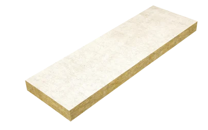 Le panneau de support d’enduit extra-léger FKD-LIGHT C2 en laine de roche avec un lambda de 0,034 W/m.K a été conçu pour les systèmes d’isolation thermique composites (SITC) et assure une protection thermique, sonore ainsi qu’une protection incendie. Il est doté d’un revêtement adhésif appliqué en usine sur les deux faces pour une adhérence optimale de l’enduit. 