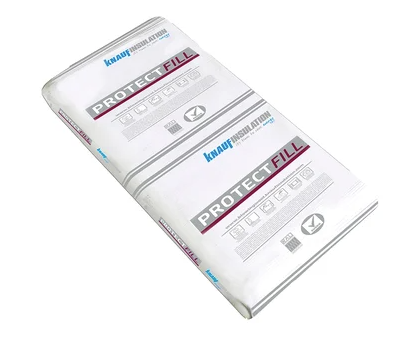 Knauf Insulation ProtectFill est un matériau en laine de roche, fourni en vrac, incombustible, pour isolation thermique et acoustique, à haute absorption acoustique et résistant au vieillissement. Il peut être soufflé à l’aide de machines, par exemple dans des gaines techniques.